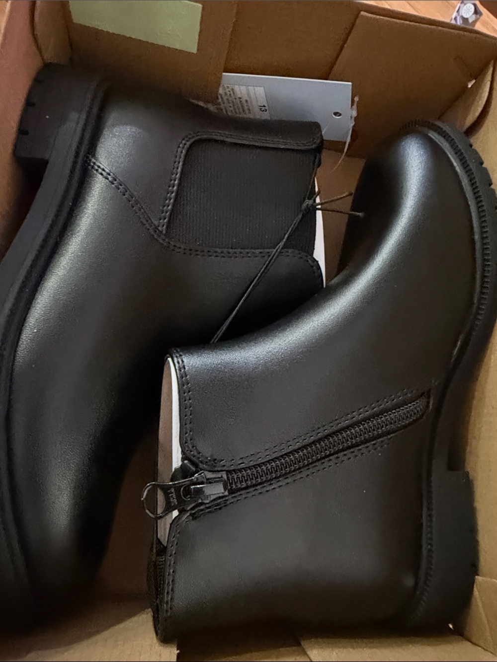 Cat & Jack black Kids Shoe Box size 13